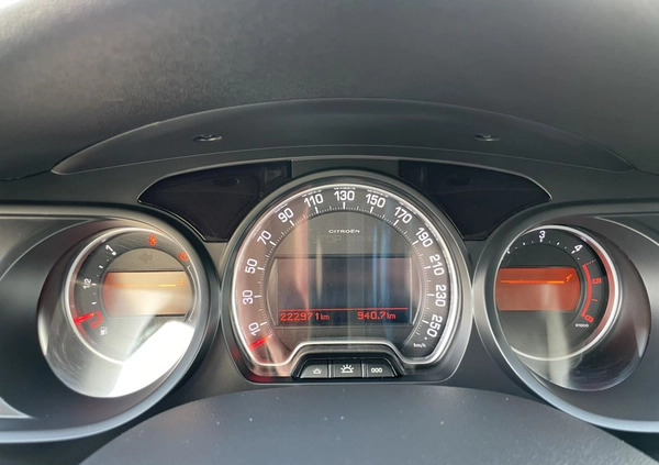 Citroen C5 cena 39900 przebieg: 222000, rok produkcji 2013 z Koniecpol małe 497